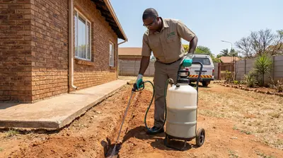 Termite treatment application